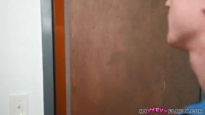 Were Not Related - Ebony Stepsis Drilled By Ginger Stepbro - Harley Dean - hotmovs.com