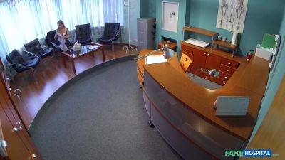 Hot Blonde Raises - Fkehospital - hclips.com