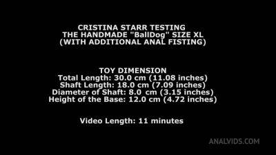 Machine Fucking Session With Cristina Starr, Anal Fi - hotmovs.com