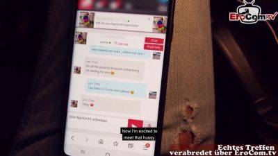 Street fuck in Night Skinny Hooker and german pickup agent - hotmovs.com - Germany