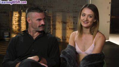 BDSM 21yo chick Hitachi toyed and fucked by her dom BF - hotmovs.com