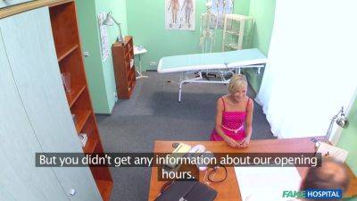 Slim Blonde Gets - Fkehospital - hclips.com