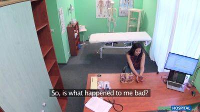 Shy Brunette Has - Fkehospital - hclips.com