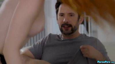 Madison Spears - Madison Spears In Redheaded Nurse Rides Tommy Pistols Cock To Health - videomanysex.com