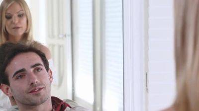 learning how to fuck from his step-mom - upornia.com