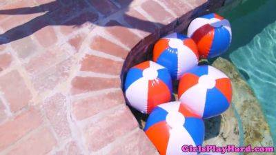 Alexa Grace - Alexa Grace & her gorgeous lesbian friend trib it out in a sapphic oralsex - sexu.com - Usa