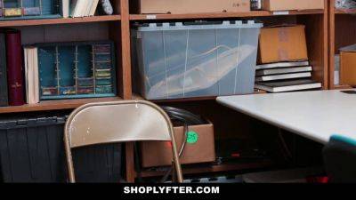 Alexa Raye gets caught & fucked hard in security office - sexu.com