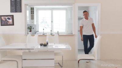 Lucky Older Man Hookup With Teen Slut Gives Sticky Facial - upornia.com