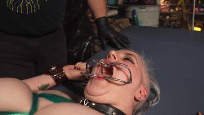 Tied To A Gyno Table And Opened Up - upornia.com