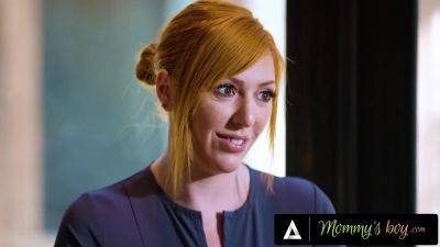 MOMMY'S BOY - Busty MILF Lauren Phillips Gives 18yo Journalist A Nuru Massage For Research Purposes - hotmovs.com