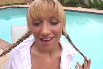 Tina - Is A Raunchy Blonde With A Devilish Sexual Nature To Devour Cock Feat. Teena Fine - Tina Fine And John Strong - hotmovs.com