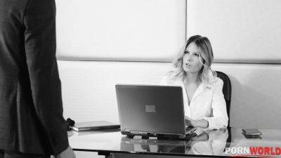 Rebecca - 2 Stiff Cocks DP Sexy Hotel Receptionist Rebecca Volpetti GP2113 - PornWorld - hotmovs.com