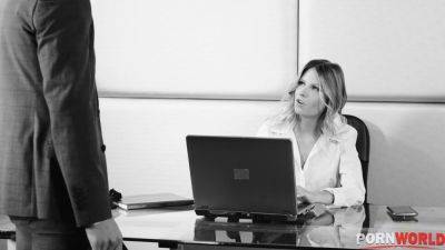 Rebecca - 2 Stiff Cocks DP Sexy Hotel Receptionist Rebecca Volpetti GP2113 - PornWorld - hotmovs.com