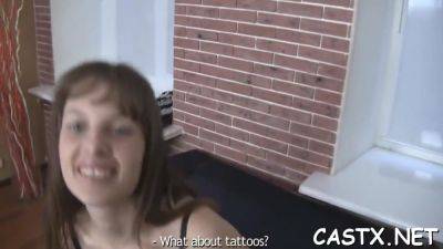 Chick Wants To Be A Sex Model And Comes For A Casting - hclips.com