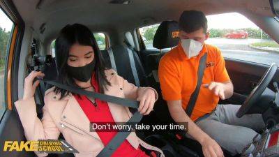 Lady - Lady Dee goes wild with instructor's unburnt dick in fake driving school - sexu.com