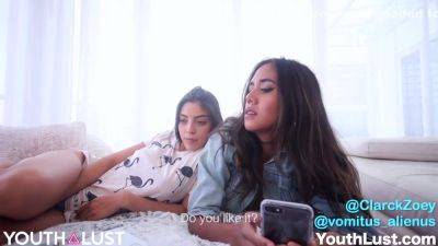 Saturnna And Zoey: Cum Sisters - upornia.com