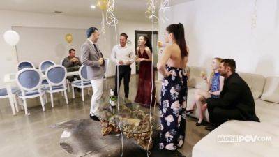 Three Horny B - Abella Danger, Abella Dange And Lacy Lennon - hotmovs.com