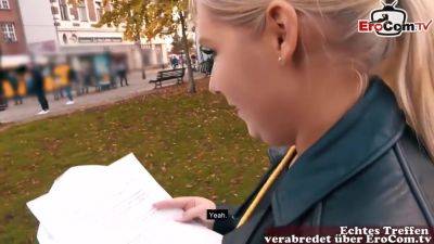 German Slut Make Real Sexdate And Outdoor In P - hclips.com - Germany