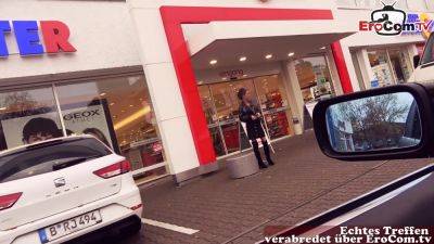 Risky Public Sex Date with german gothic milf in car - txxx.com - Germany