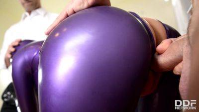 Latex Spanking Therapy, Part 2 - PornWorld - hotmovs.com - Britain