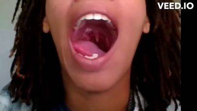 Giantess Mouth Long Uvula Long Tongue - hclips.com