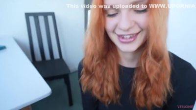 Verlonis - Verlonis - Redheaded Student Doesnt Want To Do Her Hom - upornia.com