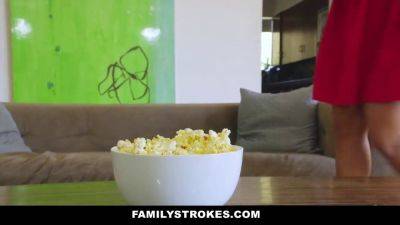 Maya Bijou - Maya - Maya Bijou gets her tight pussy drilled by her stepbro in front of family and friends - sexu.com