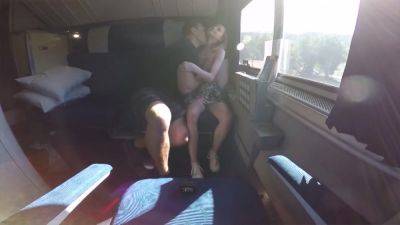 Fucks Massive Dick On A Train With Catarina Petrov And Jerry S - hotmovs.com