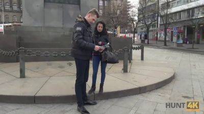 La superbe brunette Jocelyne Z gets her pussy drilled while her man watches in POV - sexu.com - Czech Republic