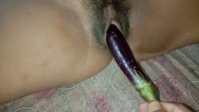 Eighteen Years School Girl Fuck With Brinjal - hclips.com - India