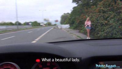 Katrin Tequila - Katrin Tequila gets double-teamed by two strangers in public for cash - sexu.com