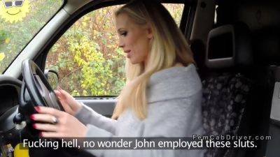 Lesbian Cab Driver Has Oral In - videomanysex.com