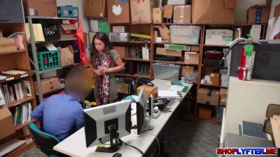 Shane - Sexy Rebel Teen Shane Fucked For Shoplifting - hotmovs.com