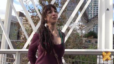 Elea A Pretty Brunette Finally Fulfills Her Fantasy - hclips.com - France