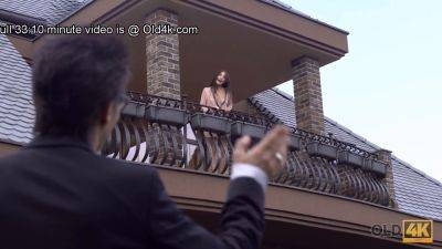 Lana Ray eagerly takes on her old boss for a steamy ride - sexu.com