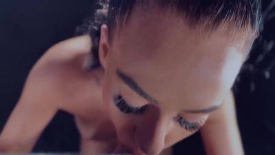 Aussie Stunner Sucks Out Two Creamy Loads By Fan Request And Swallows Both! - hclips.com