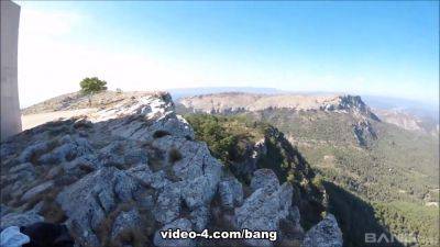 After a hike frida sante summits don's big cock! - BANG - hotmovs.com