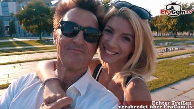 Blonde Skinny Teen Model Picked Up For Real Date In Ger - upornia.com - Germany