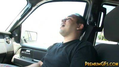 covered in cum - Bukkake fetish teen babe covered in cum - hotmovs.com