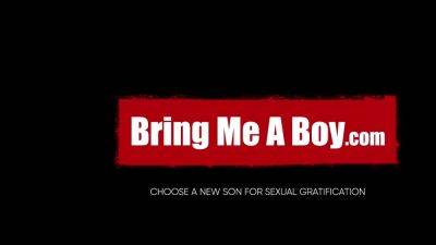 BRINGMEABOY Pale Teen Justin A Pleasured By Trent Tarzan - drtuber.com