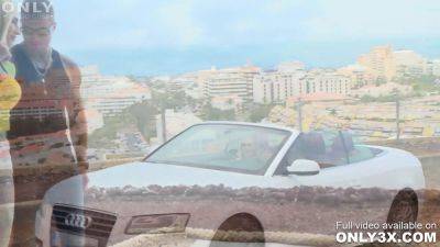 Watch Only Gold Digger's Only Gold Diva Xanthia Lombardi Get Her Fake Tits Banged in Public - sexu.com