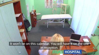 Mischel Lee's Big Tits Oiled and Examined by a Fake Doctor in Fake Hospital - sexu.com - Czech Republic