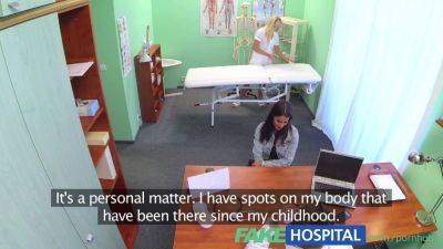 Mischel Lee's Big Tits Oiled and Examined by a Fake Doctor in Fake Hospital - sexu.com - Czech Republic