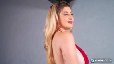 Charlotte Queen Boobs In The Red Bikini - hclips.com