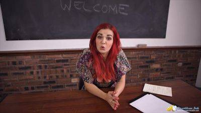 Dolly in Teachers Pair - DownblouseJerk - hotmovs.com