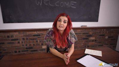 Dolly in Teachers Pair - DownblouseJerk - hotmovs.com