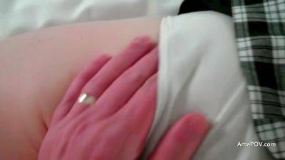 Innocent Cherry takes cum in here eye - hclips.com - Britain