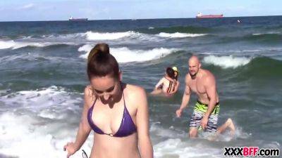 Teen Friends Have Fun At Camping Trip - videomanysex.com