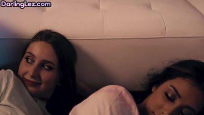 Naughty lesbians love playing in 3some while fingering - txxx.com