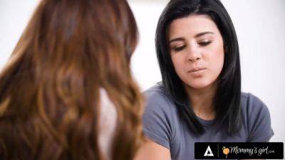 MOMMY'S GIRL - Teen Kylie Rocket & Stepmom Silvia Saige Can No Longer Contain Love For Each Other - hotmovs.com